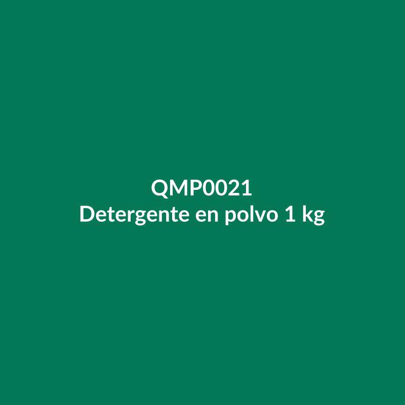 Detergente en polvo 1 kg