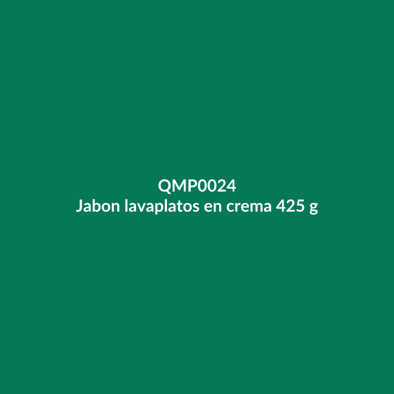 Jabon lavaplatos en crema 425 g