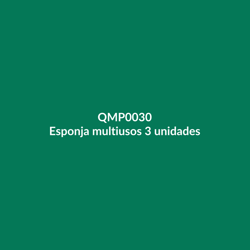 Esponja multiusos 3 unidades