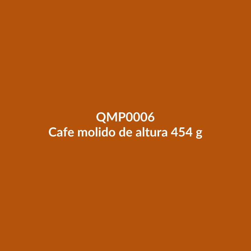 Cafe molido de altura 454 g