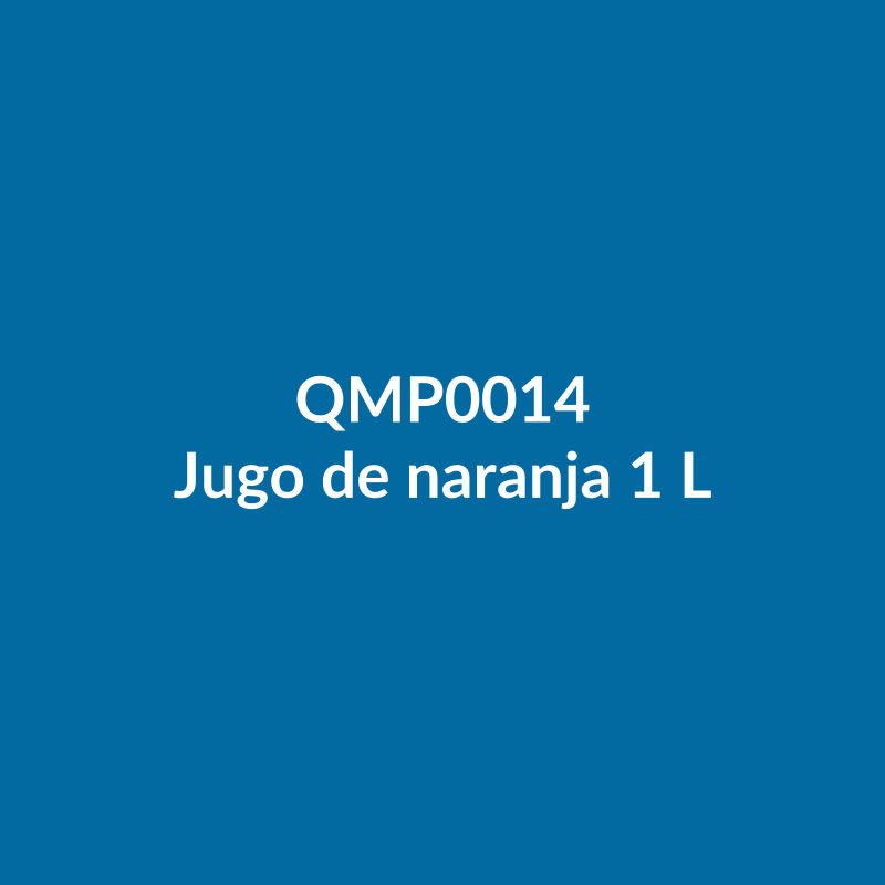 Jugo de naranja 1 L
