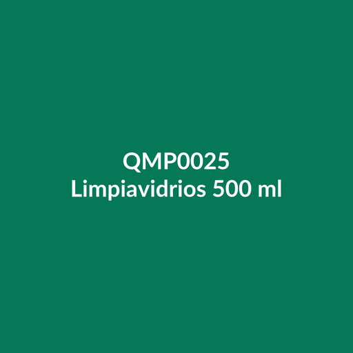 [QMP0025] Limpiavidrios 500 ml