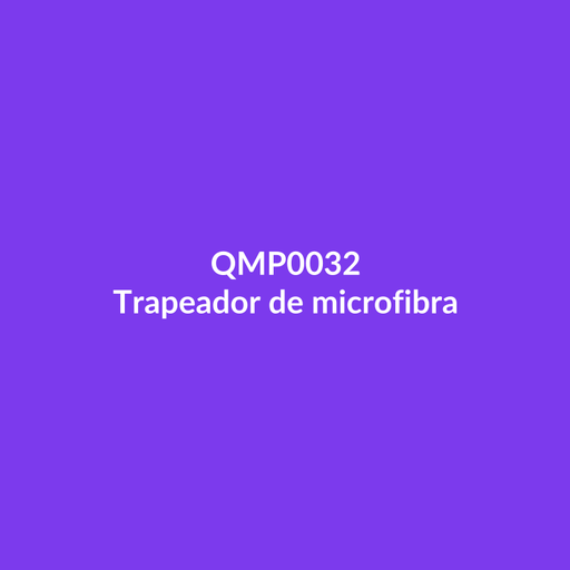 [QMP0032] Trapeador de microfibra