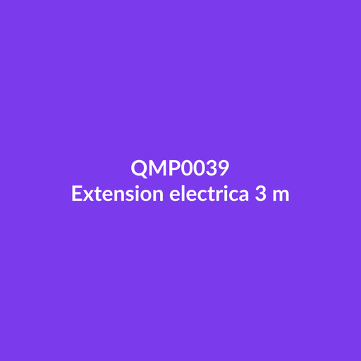 [QMP0039] Extension electrica 3 m