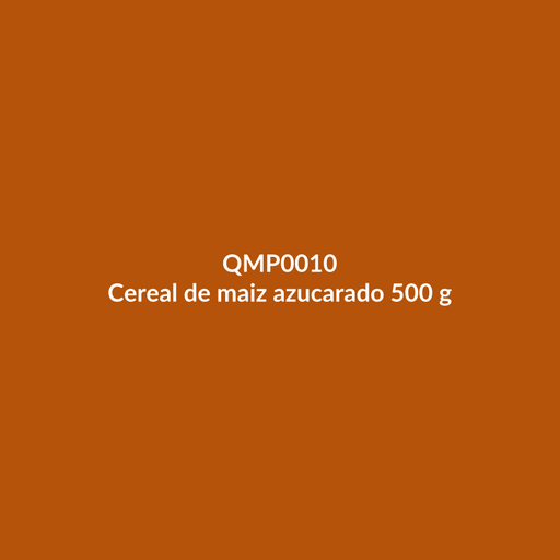 [QMP0010] Cereal de maiz azucarado 500 g