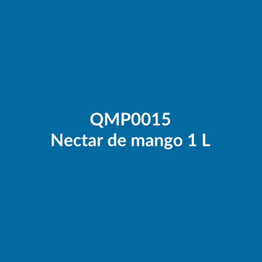 [QMP0015] Nectar de mango 1 L
