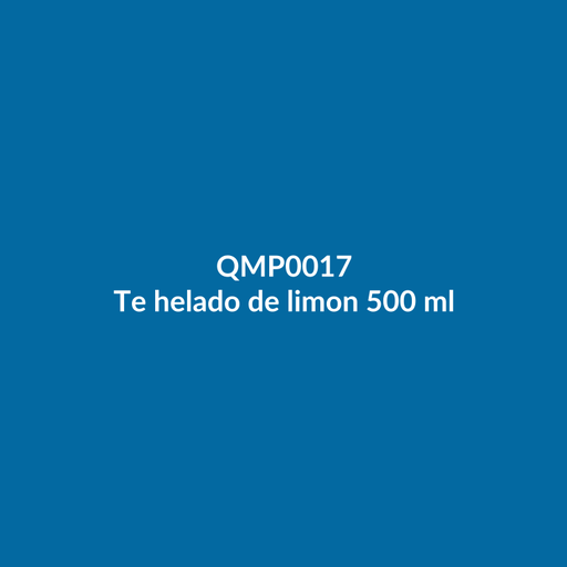 [QMP0017] Te helado de limon 500 ml